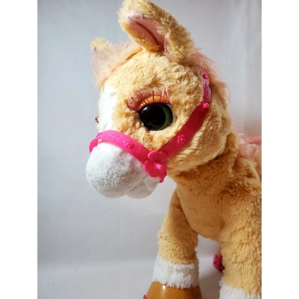 FurReal Friends Interactive Plush‎ Cinnamon My Stylin' Pony-See Video
